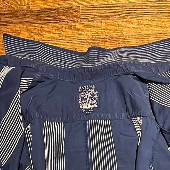 Blue Guru men’s blue button-down, short sleeve shirt - L - Picture 6 of 9